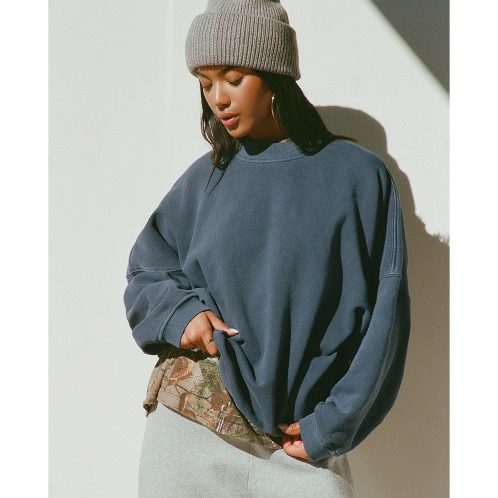 Joah Brown Oversized Crew Pullover